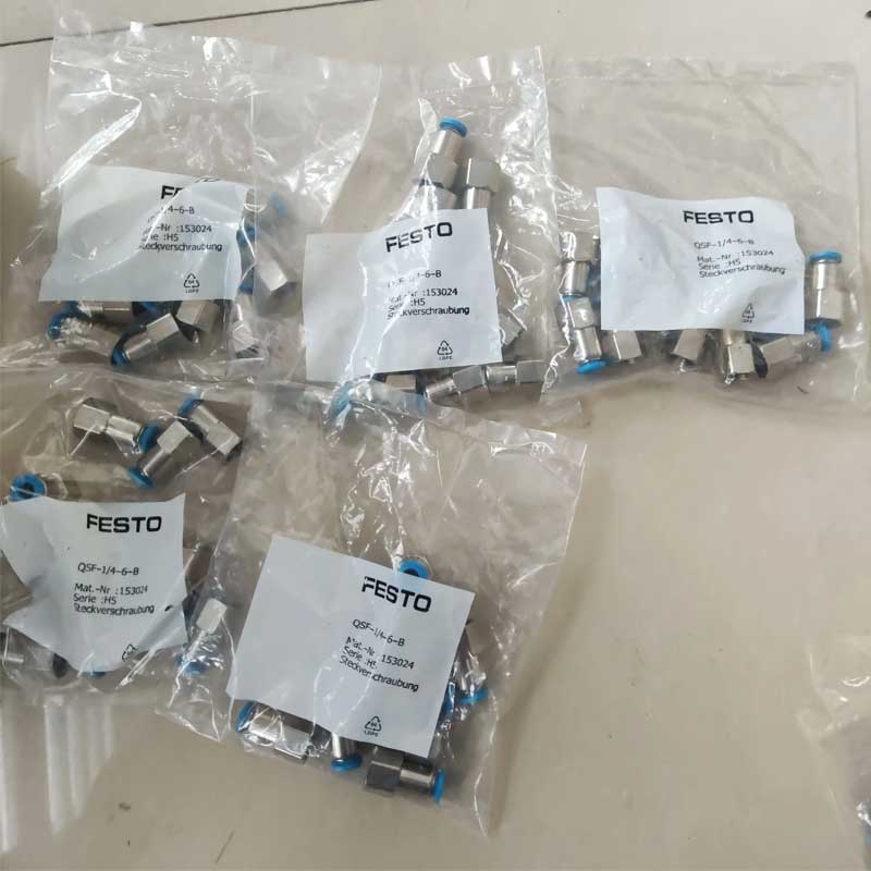 Đầu Nối Ren Khí Festo QSF-3/8-6-B