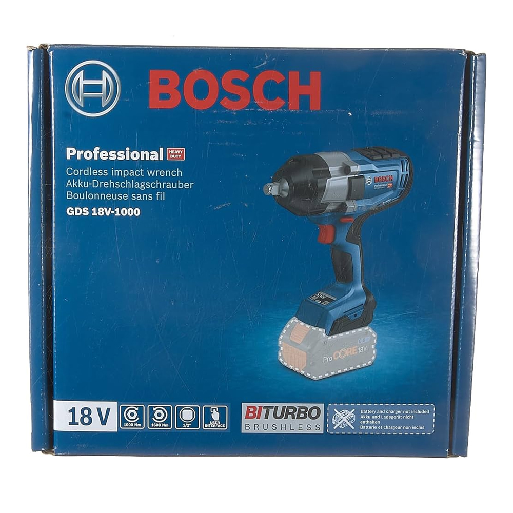 Máy Siết Bulong Pin Bosch GDS 18V-1000