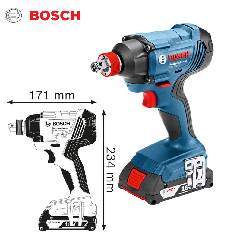 Máy Siết Bulong Pin Bosch GDX 180-LI