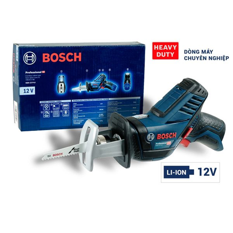 Máy Cưa Kiếm Pin Bosch GSA 12 V-LI