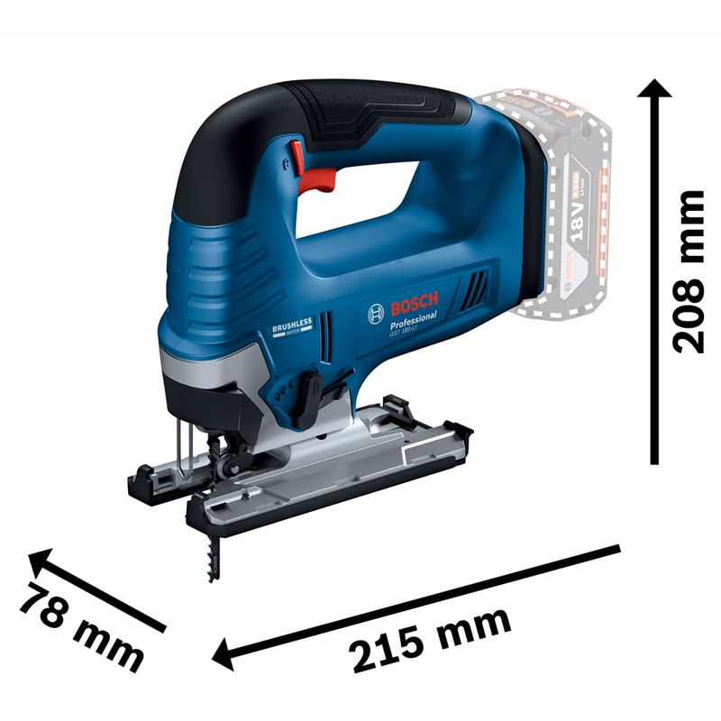 Máy Cưa Lọng Pin Bosch GST 185-LI