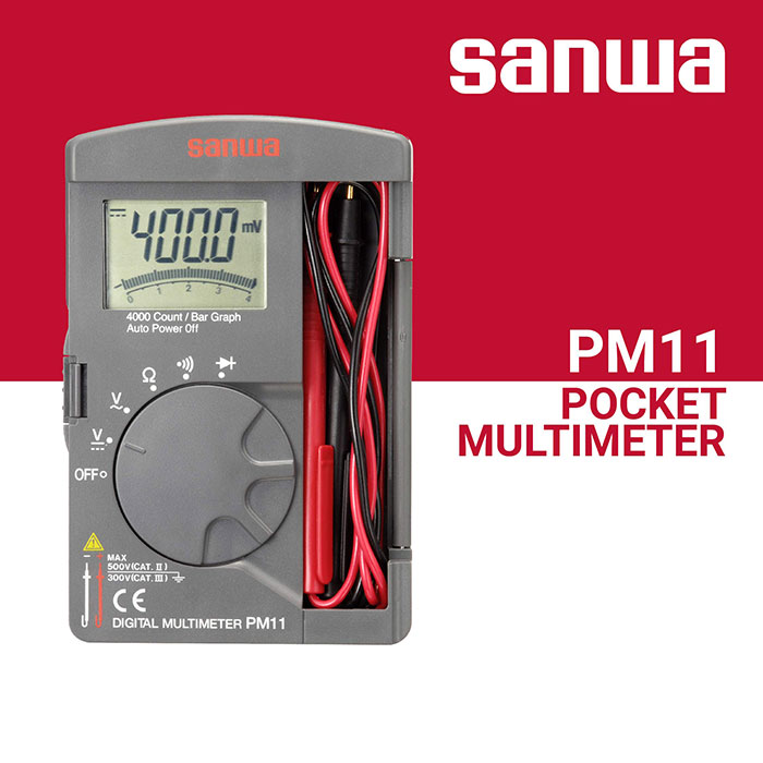 Đồng Hồ Đo Điện Đa Năng Sanwa PM11