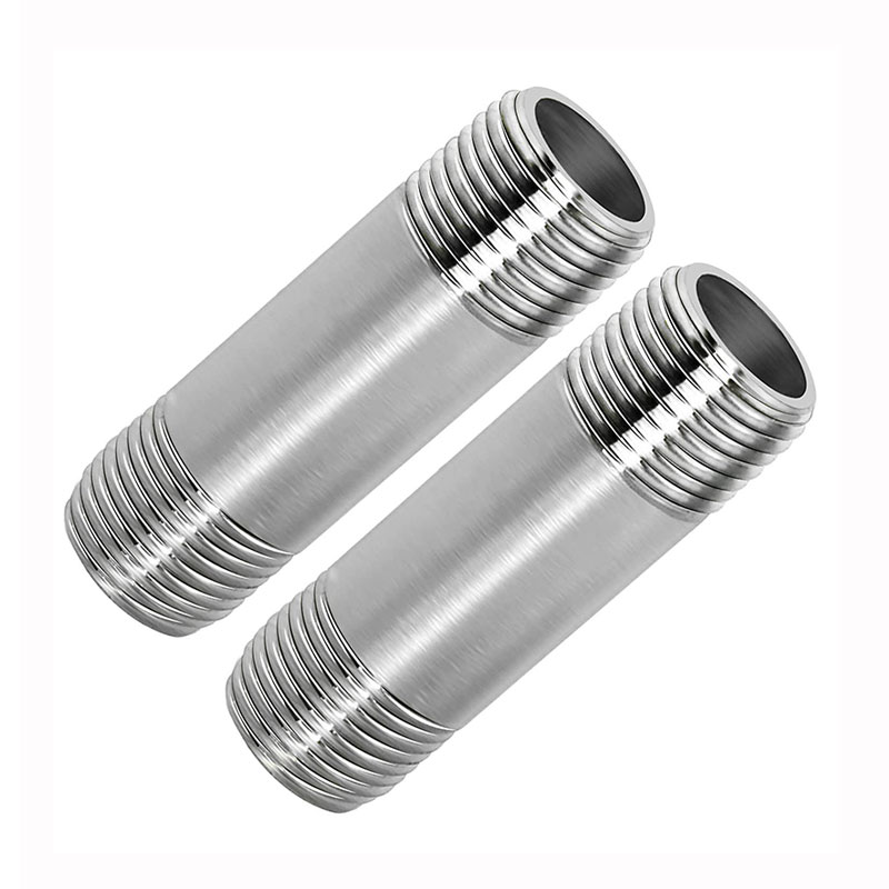 Ống Nối 2 Đầu Ren Ngoài Inox 304