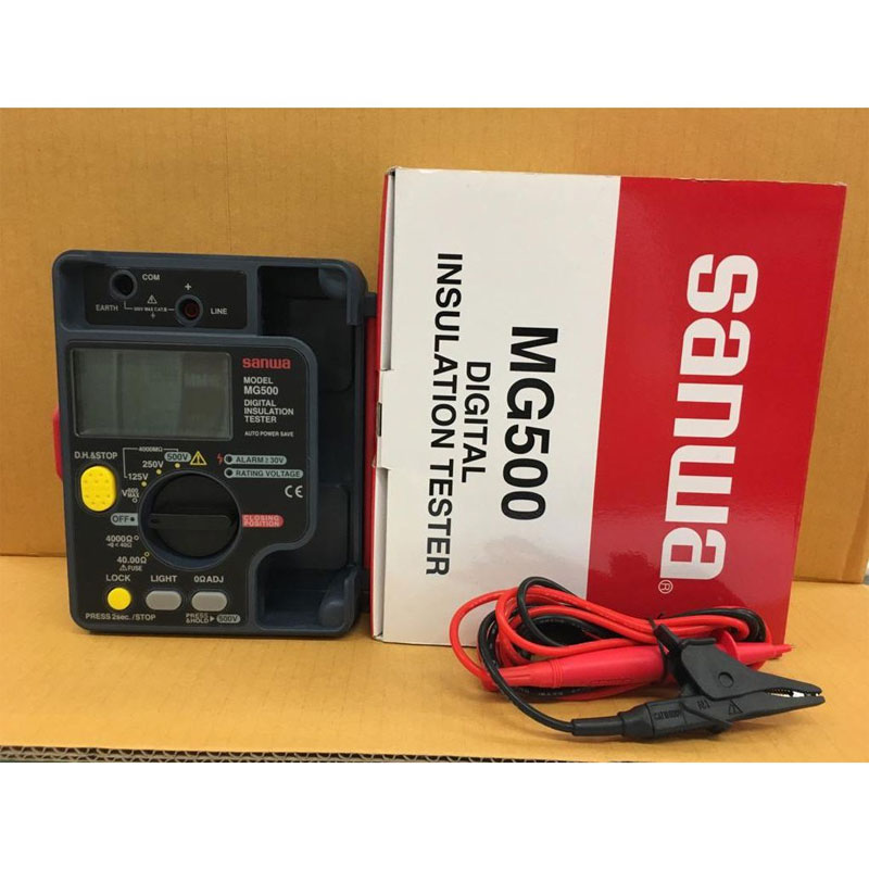 Đo Điện Trở Cách Điện Sanwa MG500
