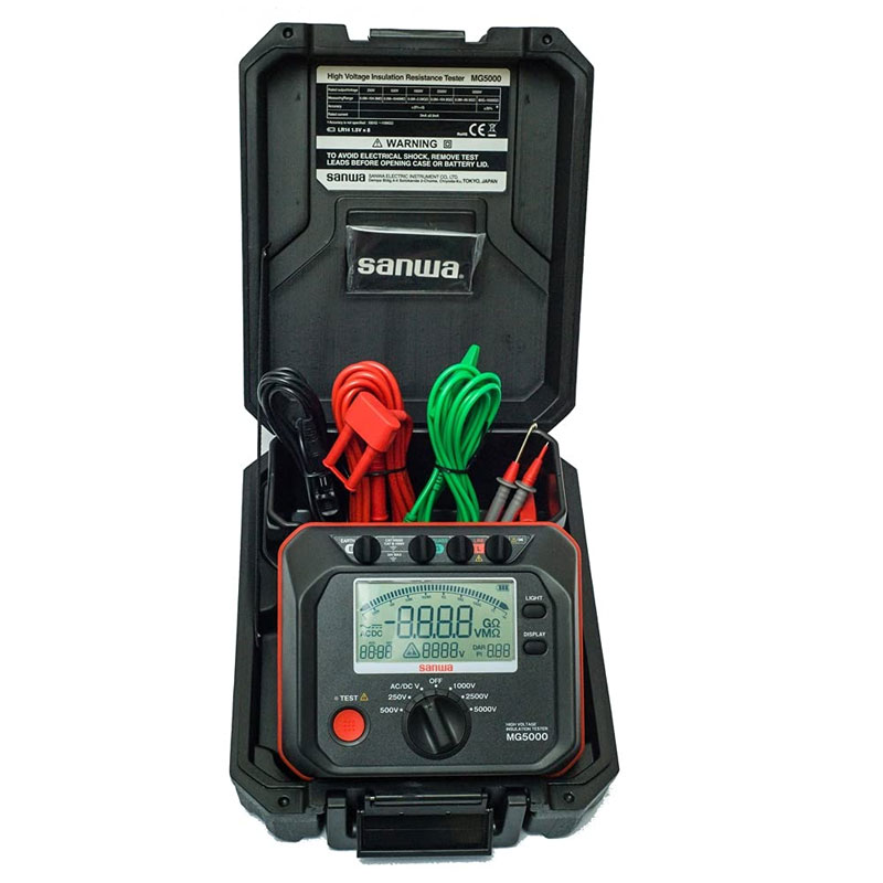 Đo Điện Trở Cách Điện Sanwa MG5000