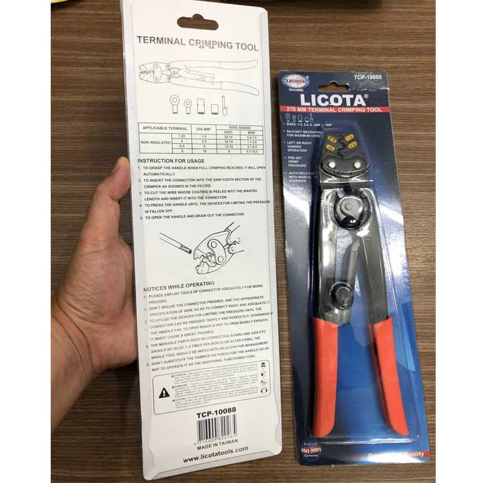 Kềm Bấm Cosse Licota TCP-10088