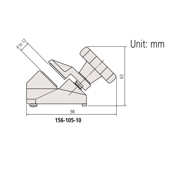 Đế Gá Panme Mitutoyo 156-105-10