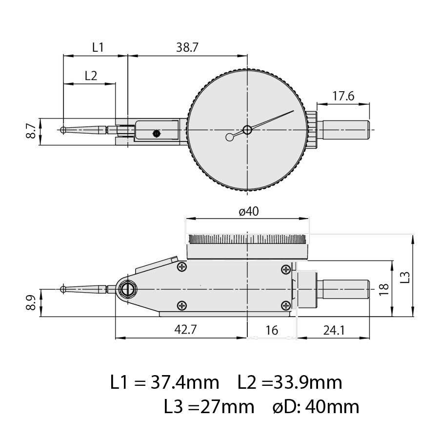 Đồng Hồ So Mitutoyo 513-414-10E