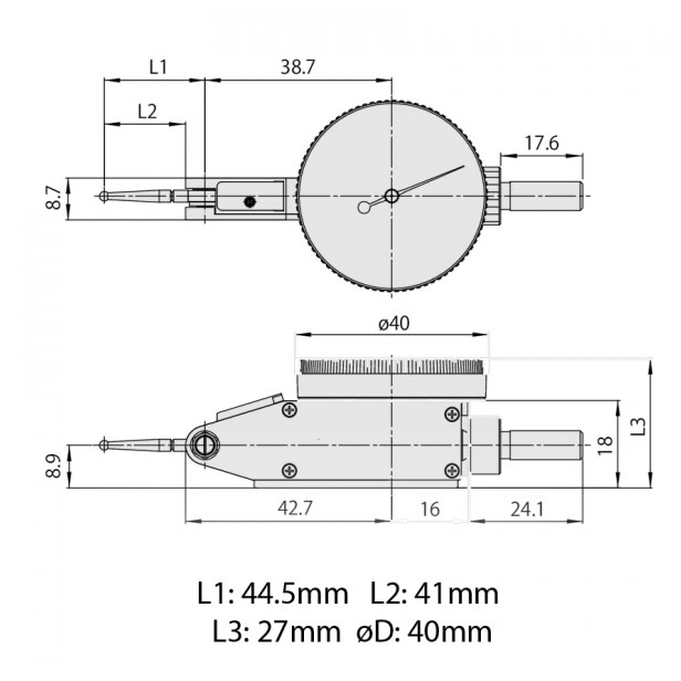 Đồng Hồ So Mitutoyo 513-415-10E