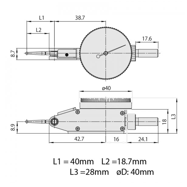 Đồng Hồ So Mitutoyo 513-425-10E