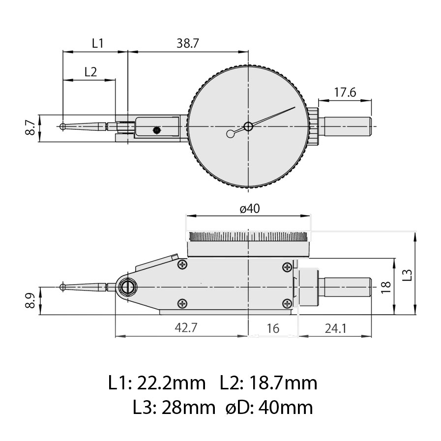 Đồng Hồ So Mitutoyo 513-426-10E