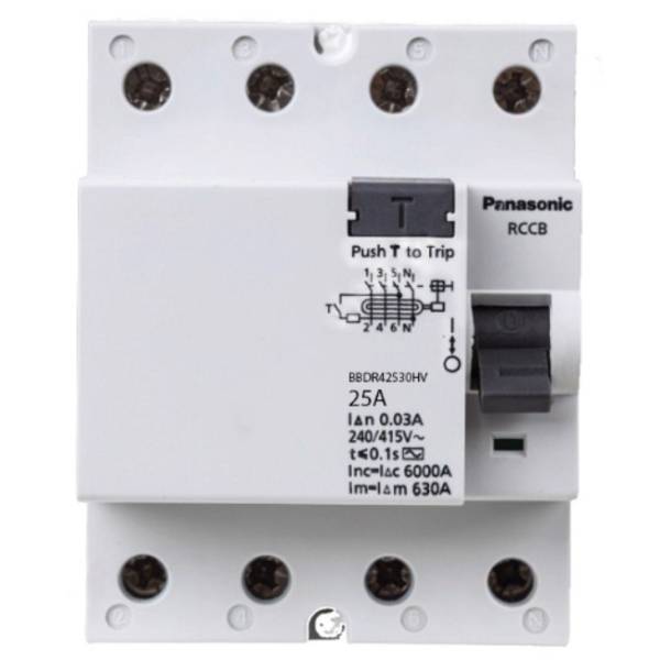 RCCB 4P 32A Panasonic BBDR43230HV