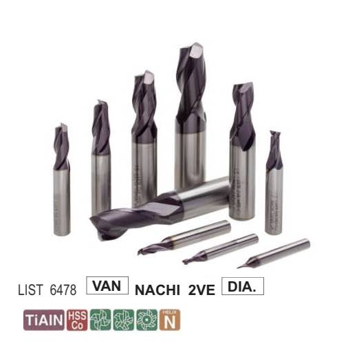 Mũi Phay Nachi 2me 1.5mm List 6478