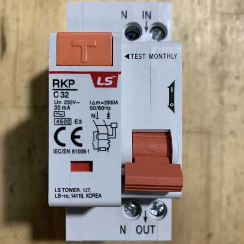 Aptomat Chống Giật LS RCBO, RCCB
