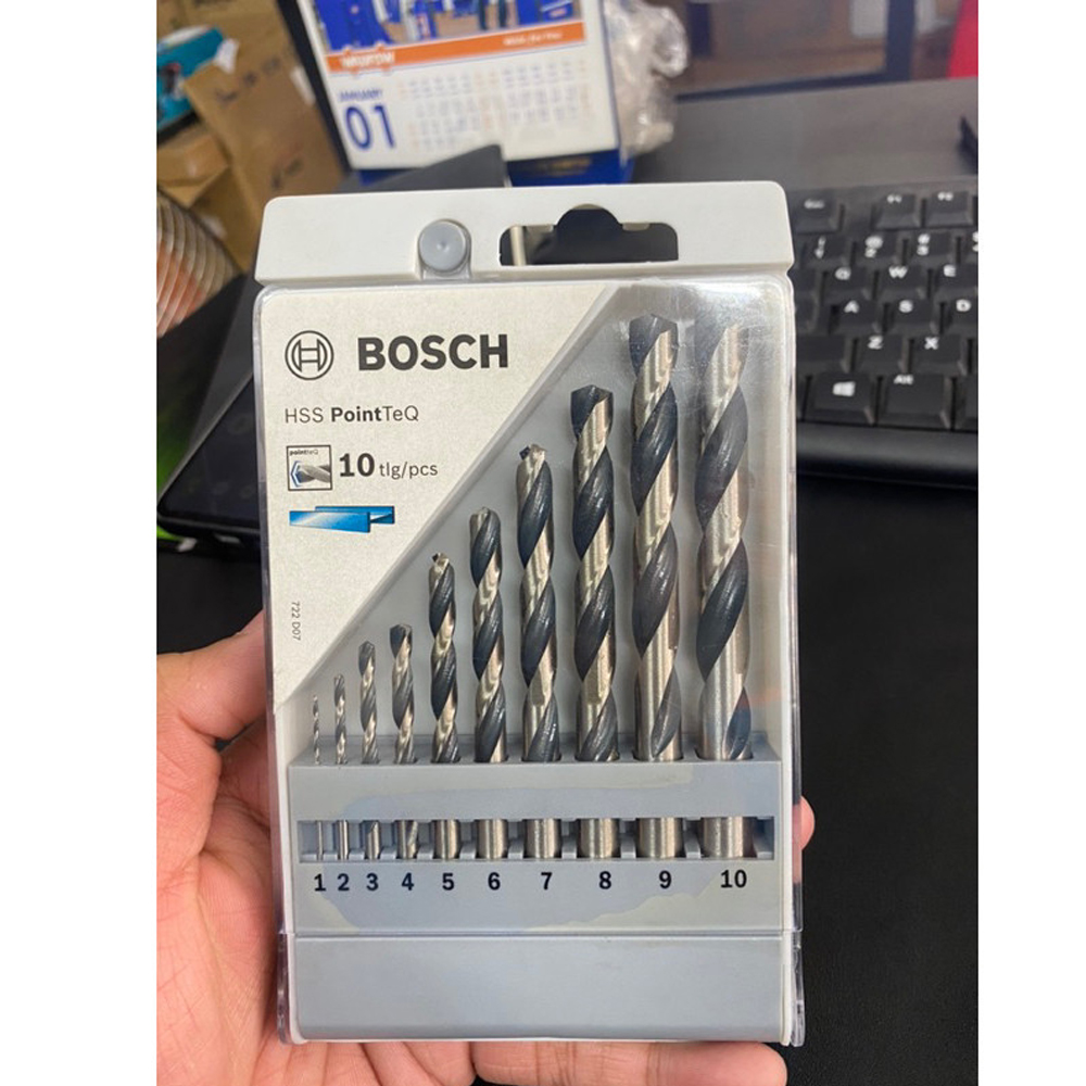 Bộ Mũi Khoan Sắt HSS-G Bosch