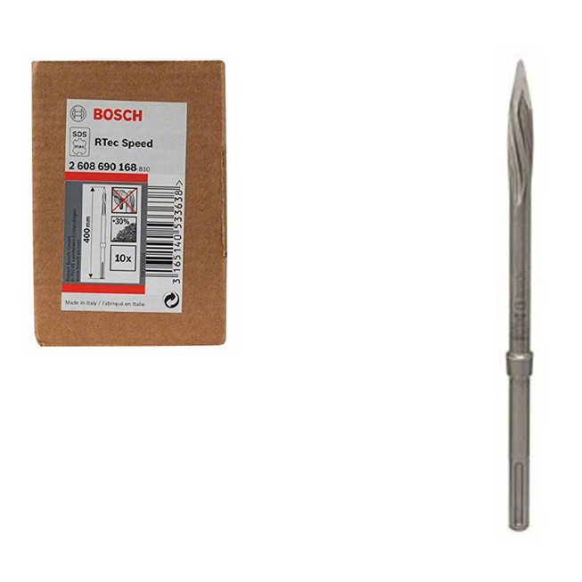 Mũi Đục Nhọn D25 Bosch 2608690168