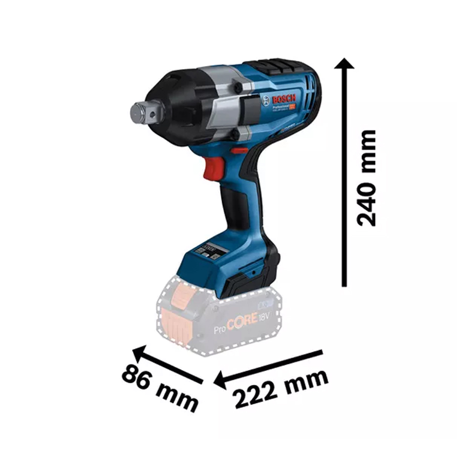 Máy Siết Bulong Bosch GDS 18V-1050 H