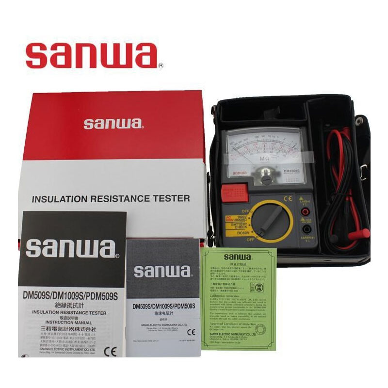 Đo Điện Trở Cách Điện Sanwa DM1009S