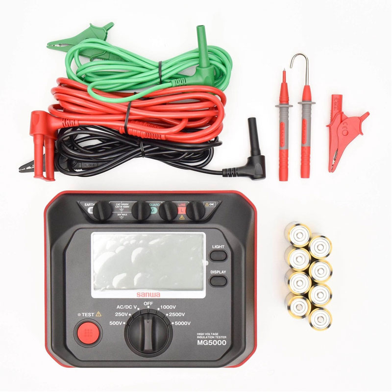 Đo Điện Trở Cách Điện Sanwa MG5000
