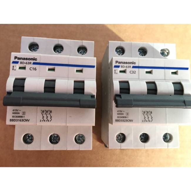 MCB 16A 10kA Panasonic BBD3163CHHV