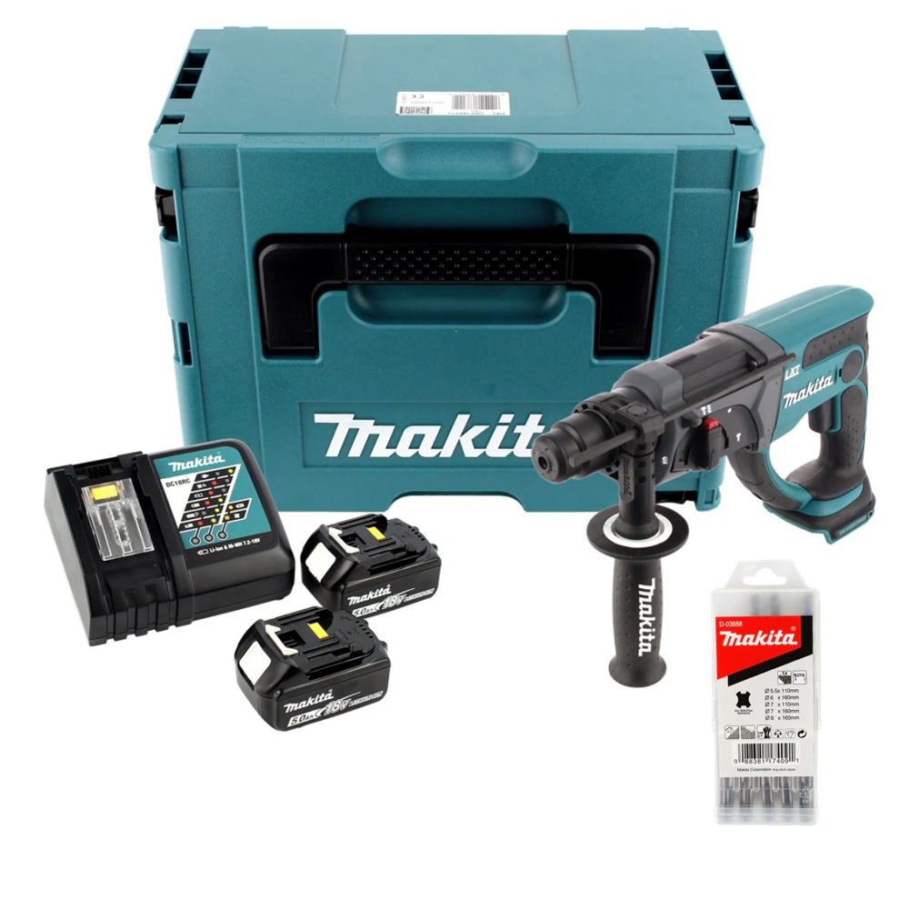 Máy Đục Bê Tông Pin Makita DHR202