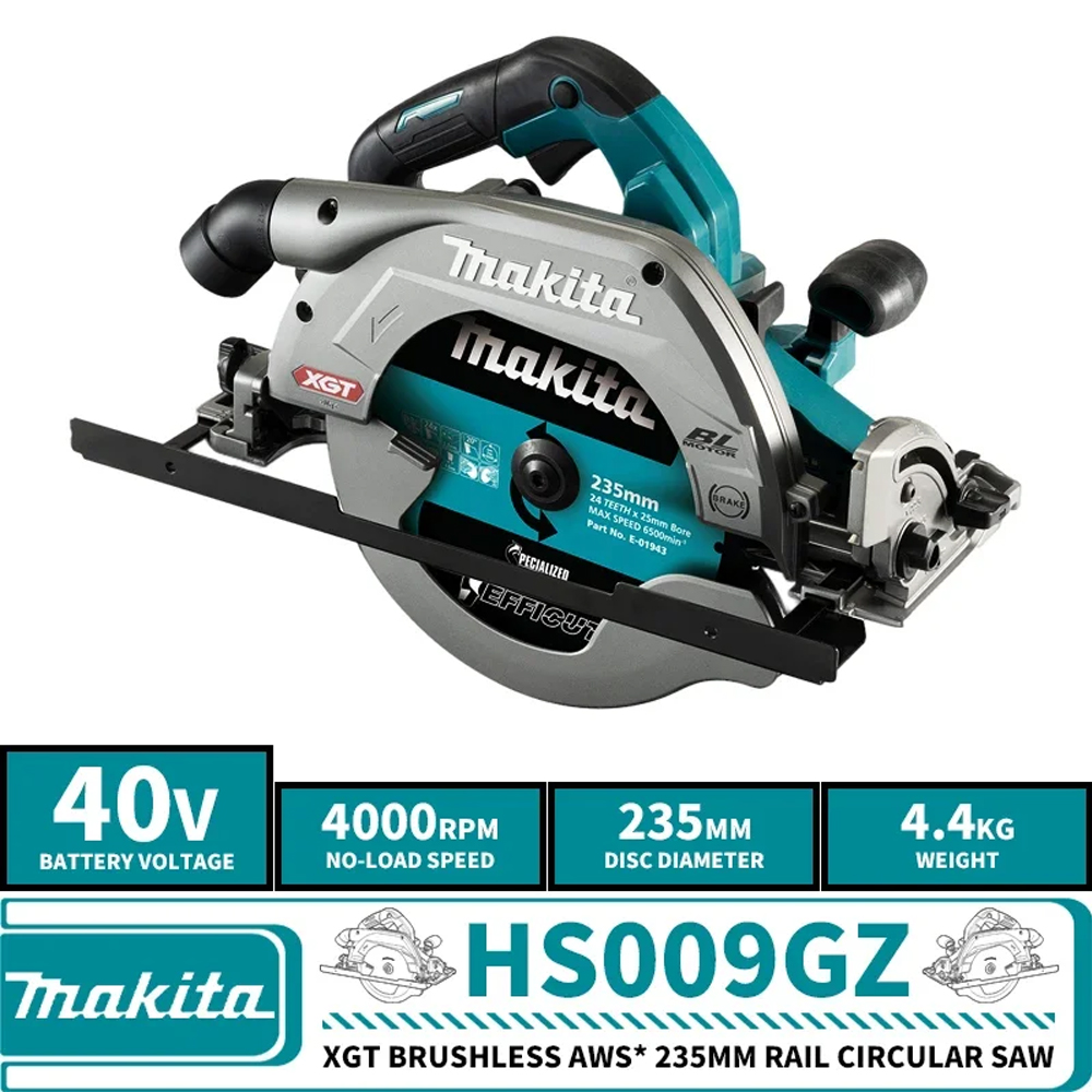 Máy Cưa Đĩa Pin 40V Makita HS009G