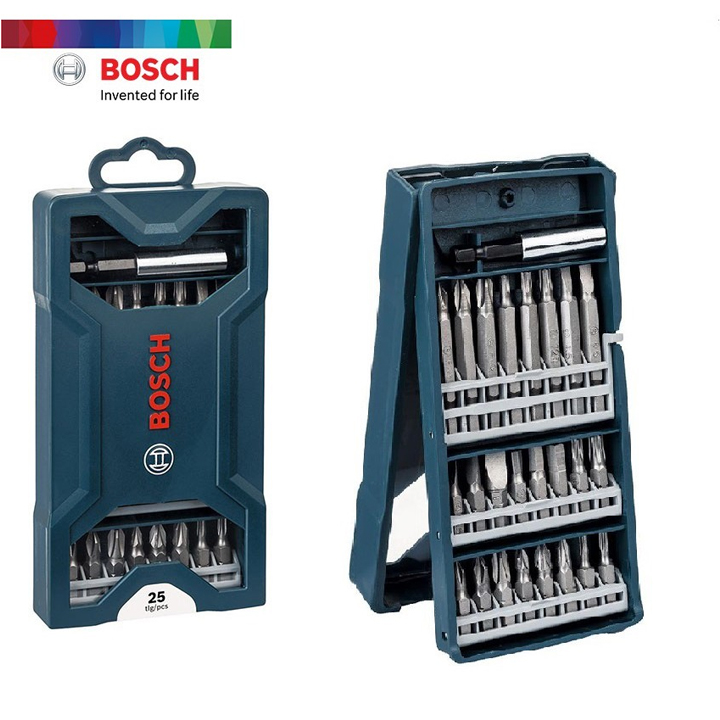 Bộ Mũi Vặn Vít 25 Món Bosch 2607017400