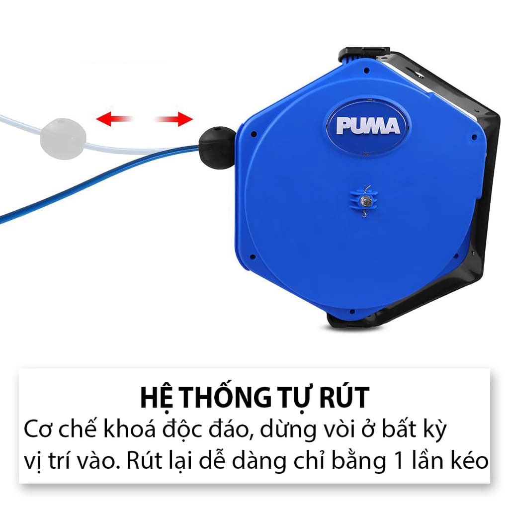 Cuộn Dây Hơi Tự Rút Puma PM12-10SA