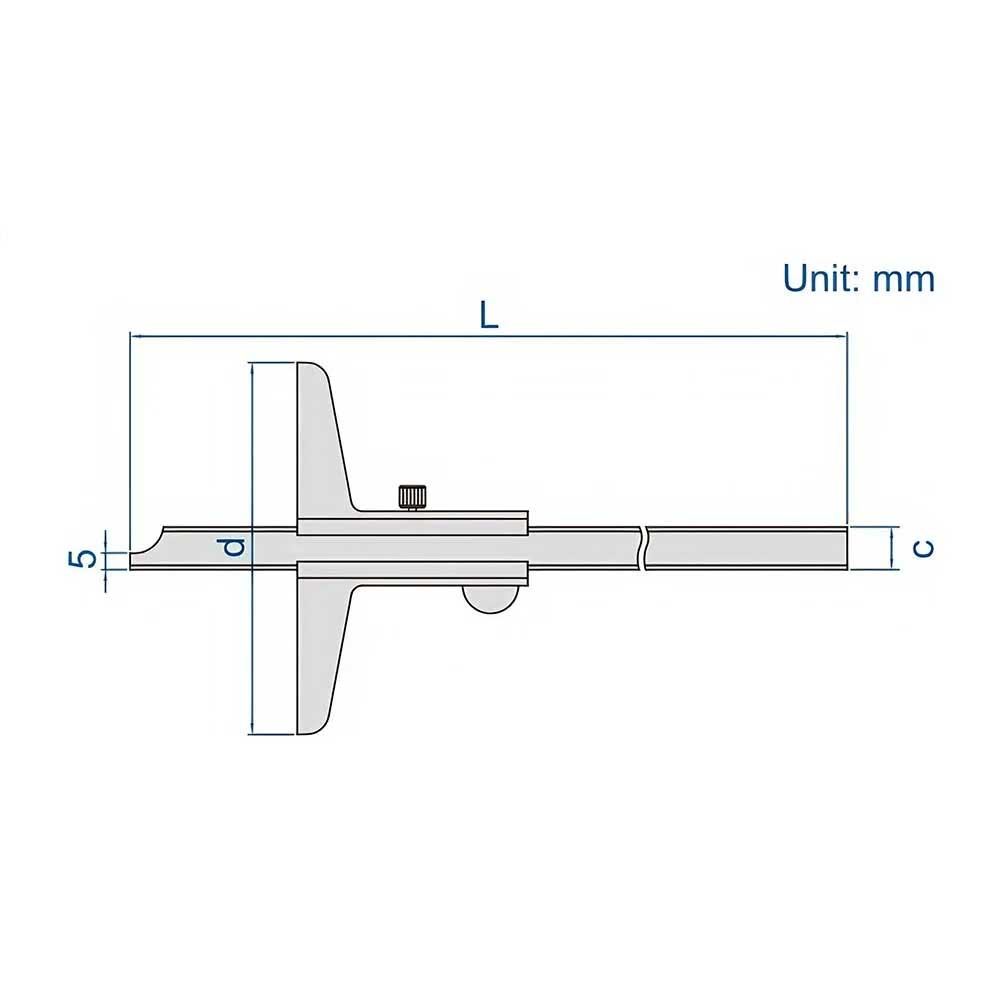 Thước Đo Sâu Cơ Khí Insize 1240-300