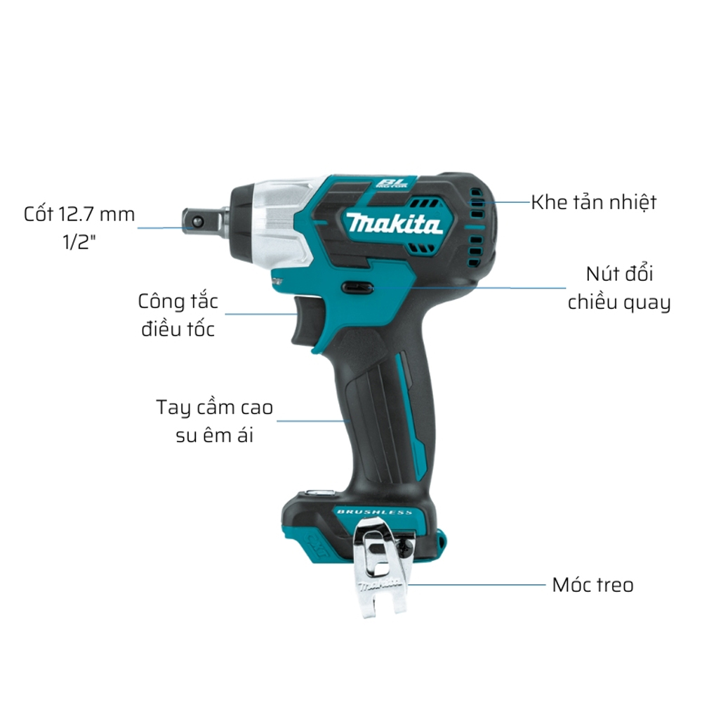 Máy Vặn Ốc Dùng Pin Makita TW161D