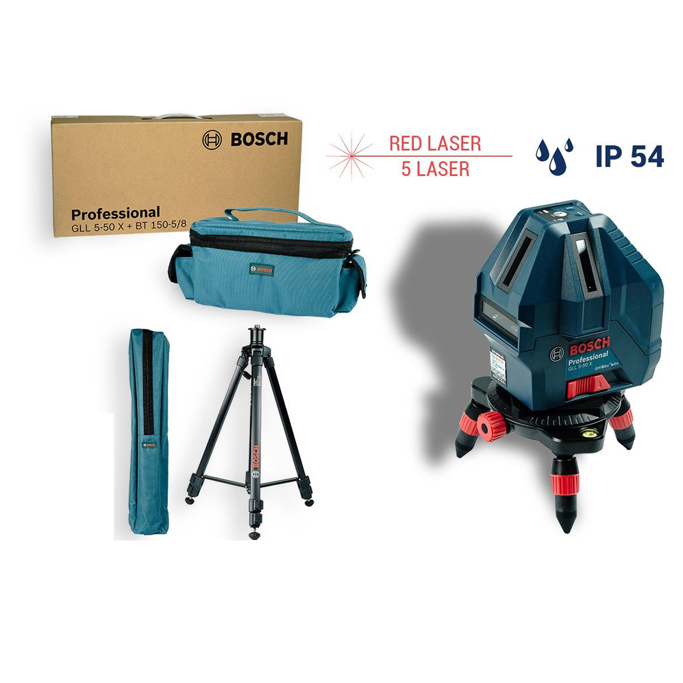 Máy Cân Mực Laser Bosch GLL 5-50 X