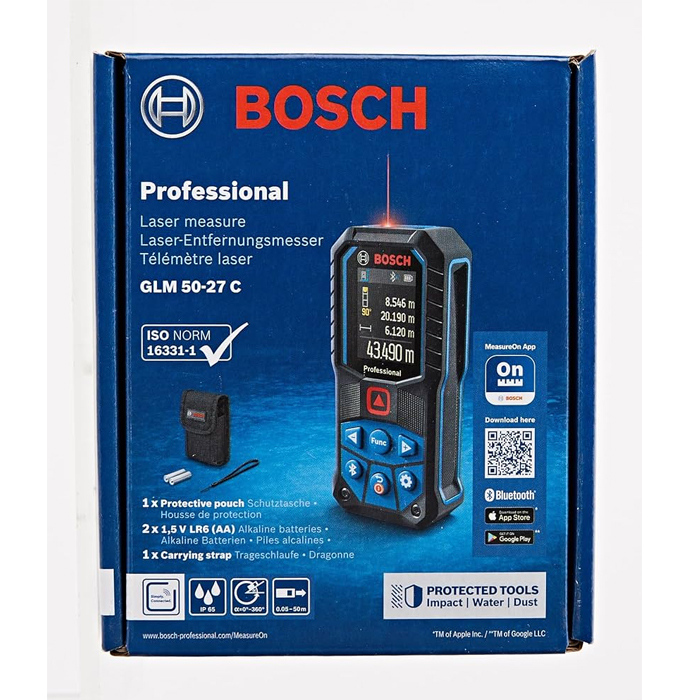 Máy Đo Tia Laser Bosch GLM 50-27 CG