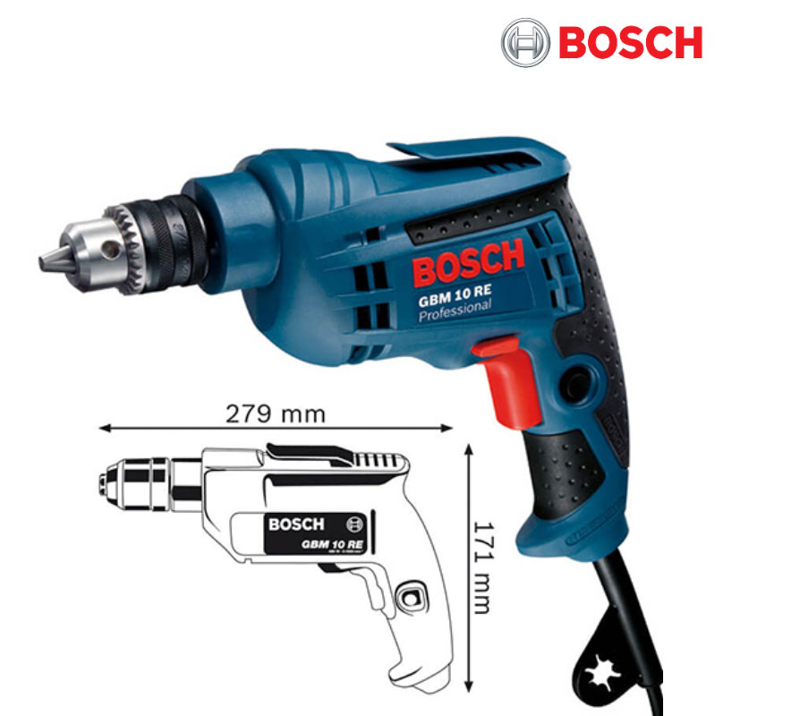 Máy Khoan Sắt Bosch GBM 10 RE