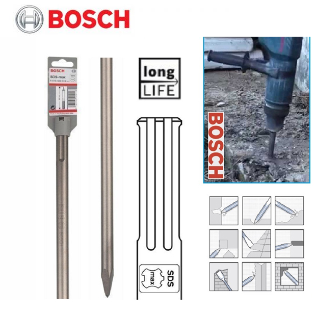 Mũi Đục Nhọn D17 Bosch 1618600012