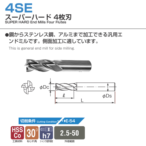 Mũi Phay Nachi 4SE 3.5mm List 6210