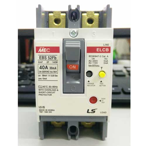 ELCB Chống Giật 2P LS EBS52Fb