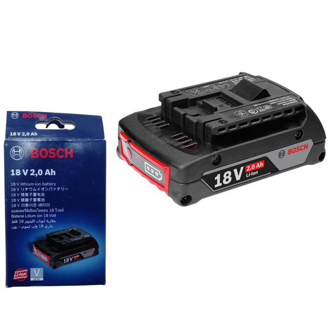 Pin 18V 2.0Ah Bosch 1600A001CG