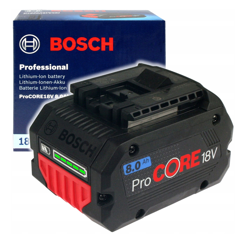 Pin 18V 8.0Ah Bosch 1600A0193N