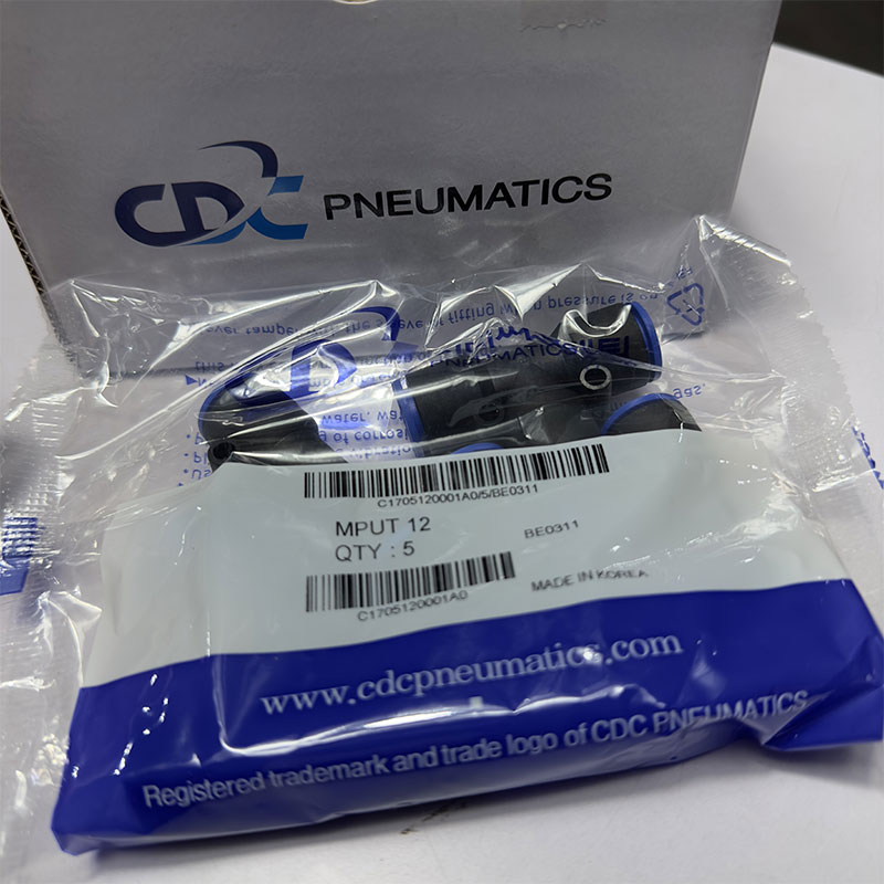 Đầu Nối Chữ T Khí Nén CDC PUT-16