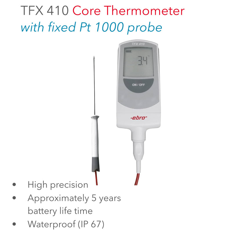 Máy Đo Nhiệt Độ Ebro TFX 410