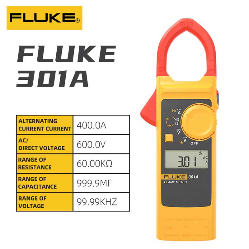 Đồng Hồ Ampe Kìm Fluke 301A
