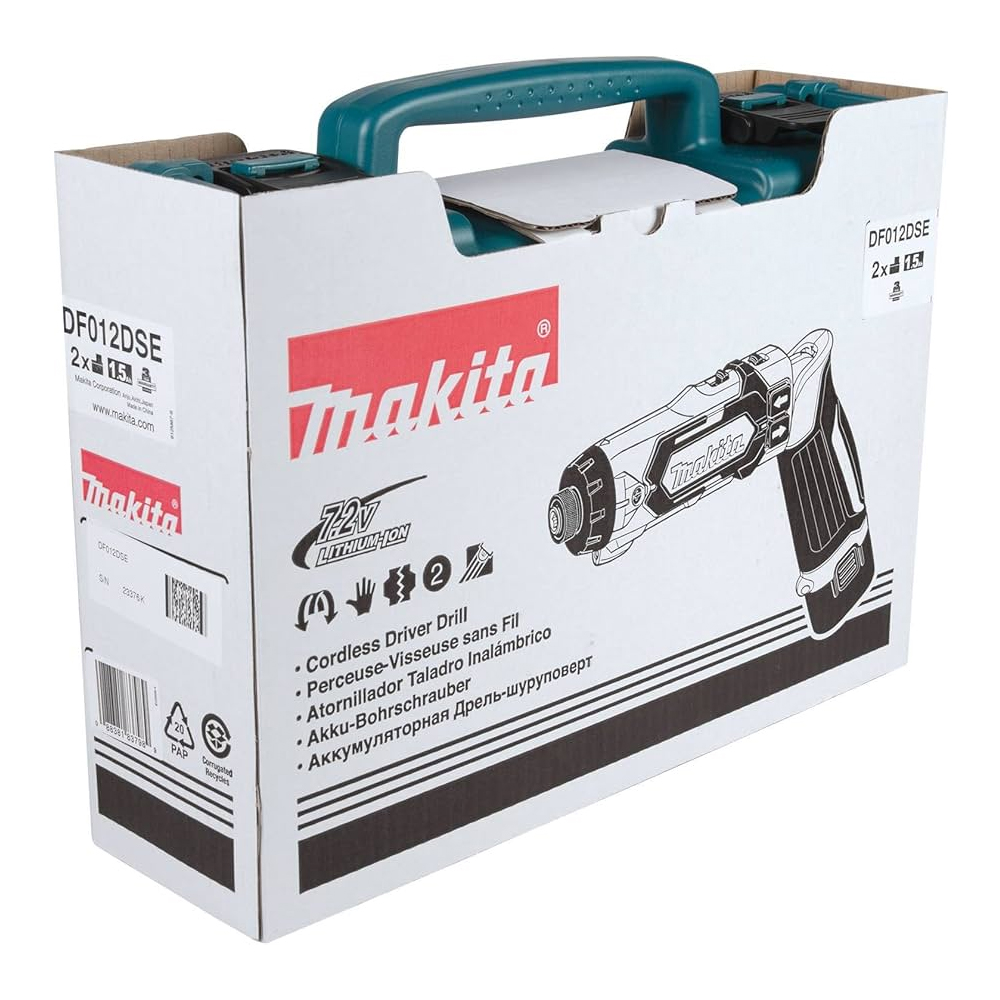 Máy Bắn Vít Dùng Pin 7.2V Makita DF012D