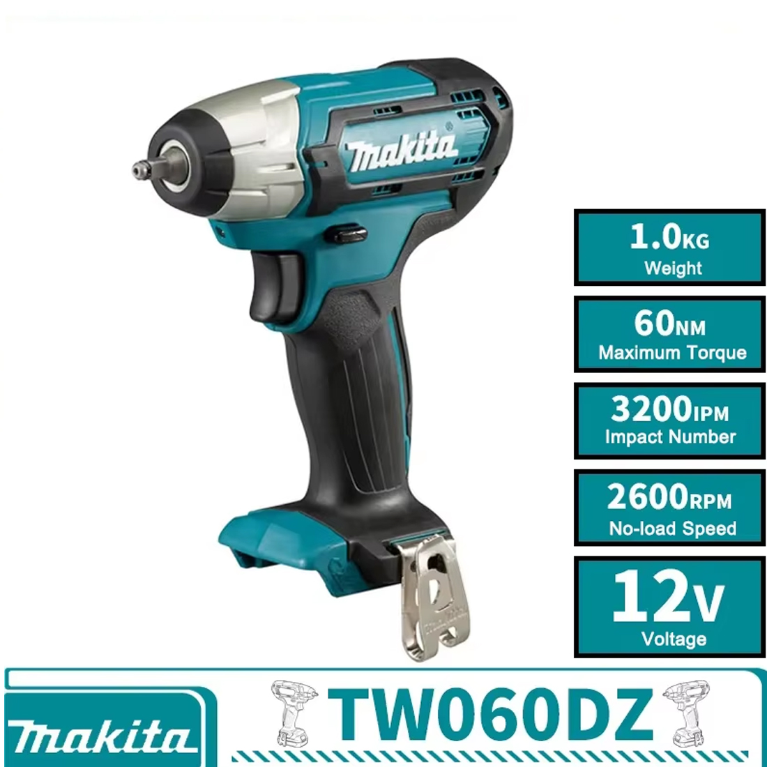 Máy Vặn Ốc Dùng Pin Makita TW060D