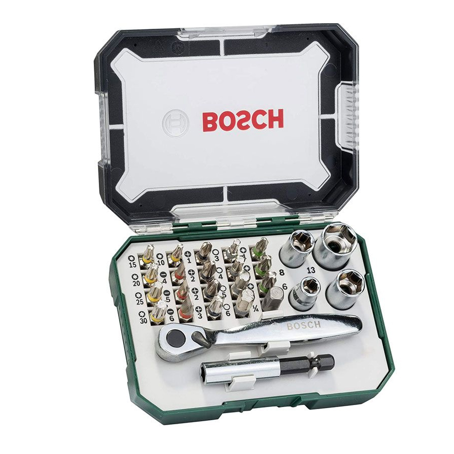 Bộ Vặn Vít 26 Chi Tiết Bosch 2607017322