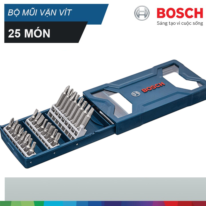 Bộ Mũi Vặn Vít 25 Món Bosch 2607017400