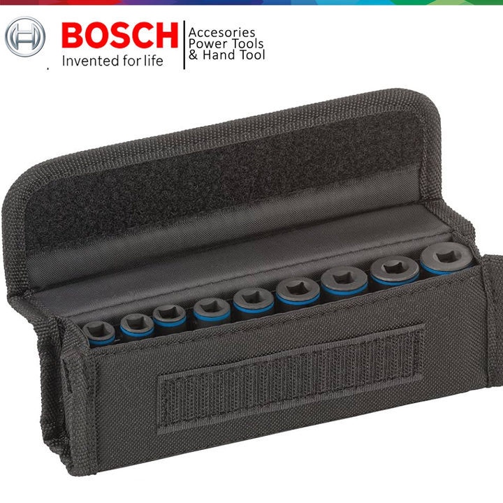 Bộ 9 Đầu Tuýp 1/4” Bosch 2608551097