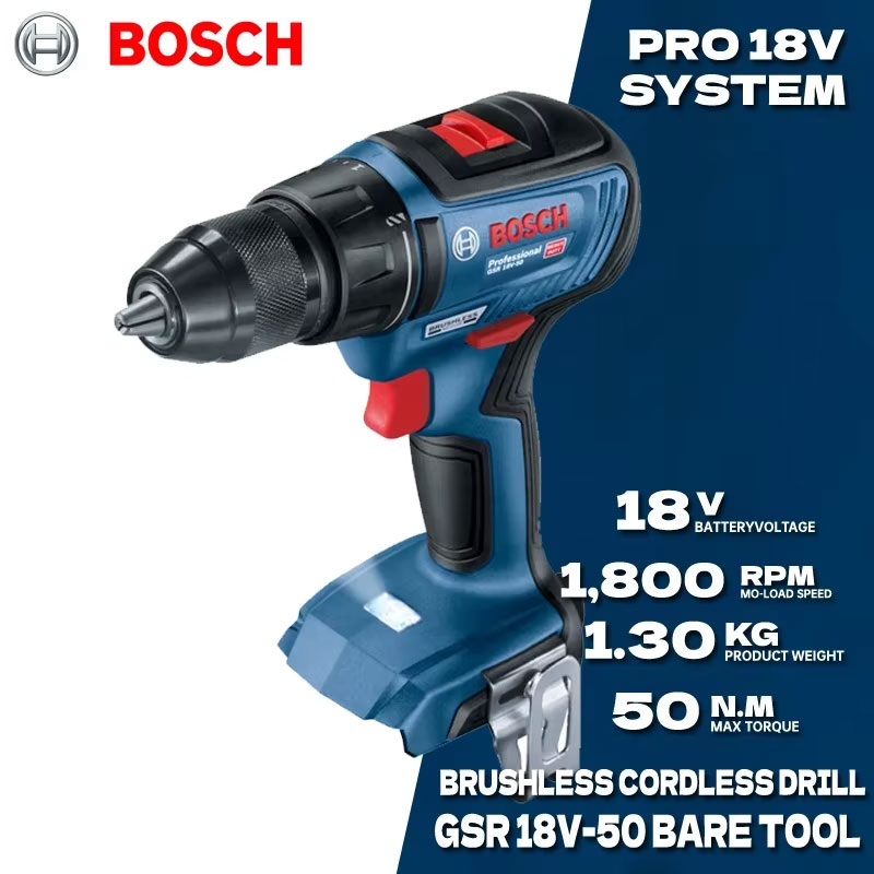 Máy Khoan Pin Bosch GSR 18V-50