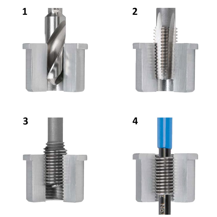 Ren Cấy Inox Volkel Hệ Met ISO