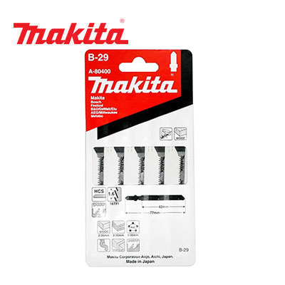 Bộ lưỡi cưa lọng 5 chi tiết Makita A-80400