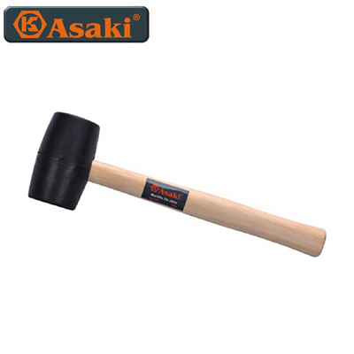 Búa cao su cán gỗ Asaki AK-0376